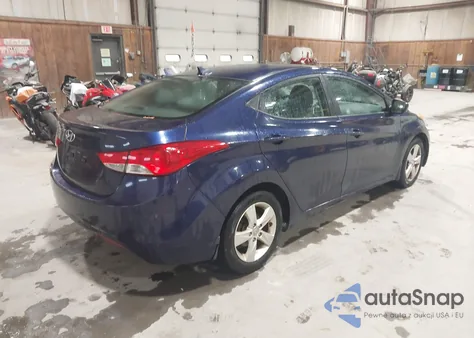 2012 Hyundai Elantra Gls from USA, damaged, VIN 5NPDH4AE1CH148211